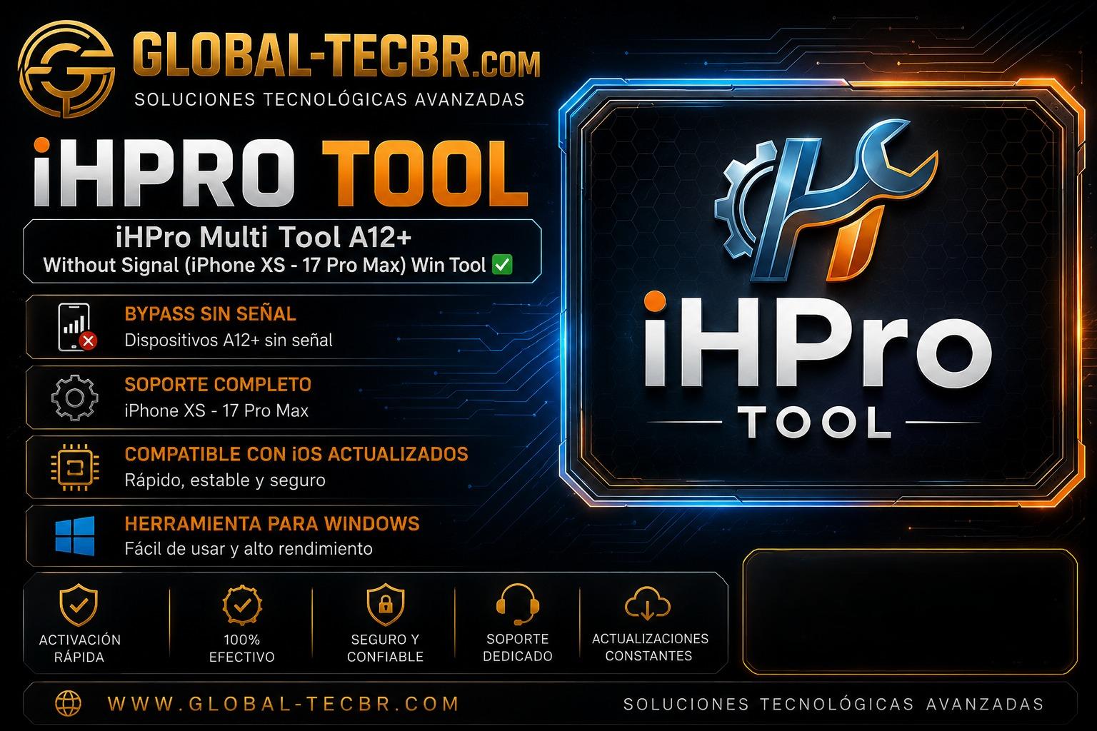 iHPro Multi Tool - MDM Bypass All iOS/iPhones/iPads (Win Tool)✅️